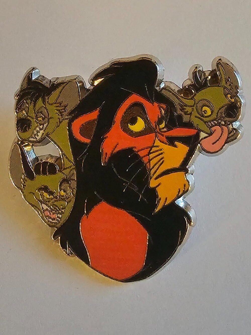 DISNEY Pin Trading ~ Starter Set ~ Villains & Sidekicks ~ Scar/Hyenas ~2013~P27